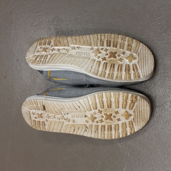 hey dude Welsh Chambray Grey shoes - Picture 5 of 9